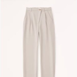 Abercrombie & Fitch Tailored Relaxed Straight Pants